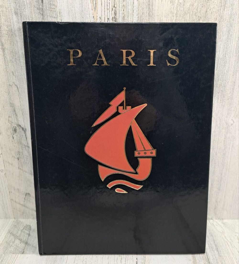 Vintage PARIS HOTEL GUEST GUIDE BOOK 85 French American 1980's Travel Photos